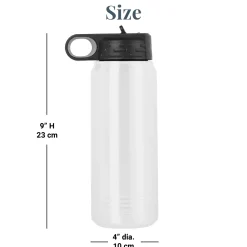 World's Greatest Photo Collage Stainless Steel Water Bottle
