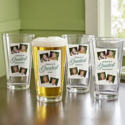 World's Greatest Photo Collage Pint Glass