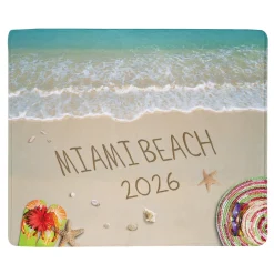 Written In Sand Plush Blanket