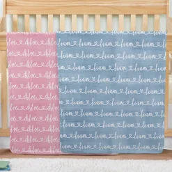 Written with Love Baby Blanket