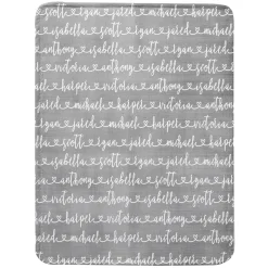 Written with Love Plush Blanket