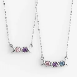 XO Birthstone Necklace
