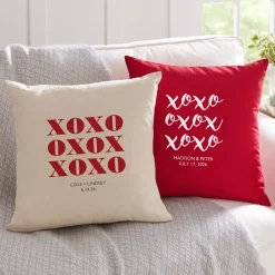 XOXO Throw Pillow