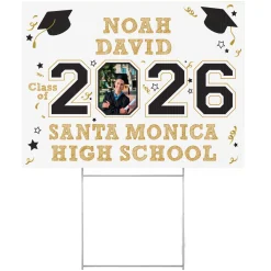 Year Of The Graduate Photo Yard Sign