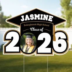 Year Of The Graduate Photo Year Yard Sign