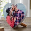 You And Me Photo Wood Heart
