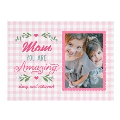 You Are Amazing Photo Wood Block