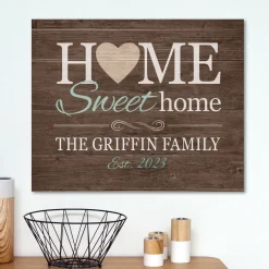 You Are Home Canvas