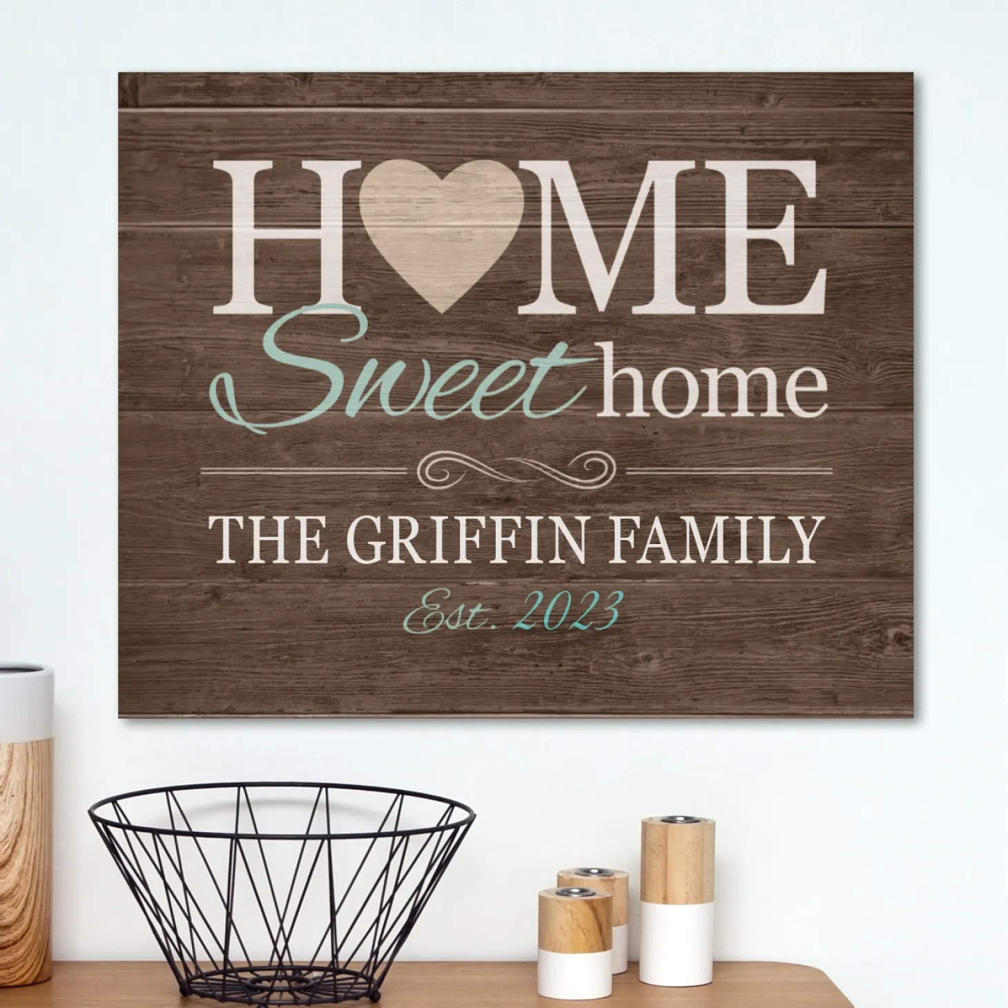 You Are Home Canvas
