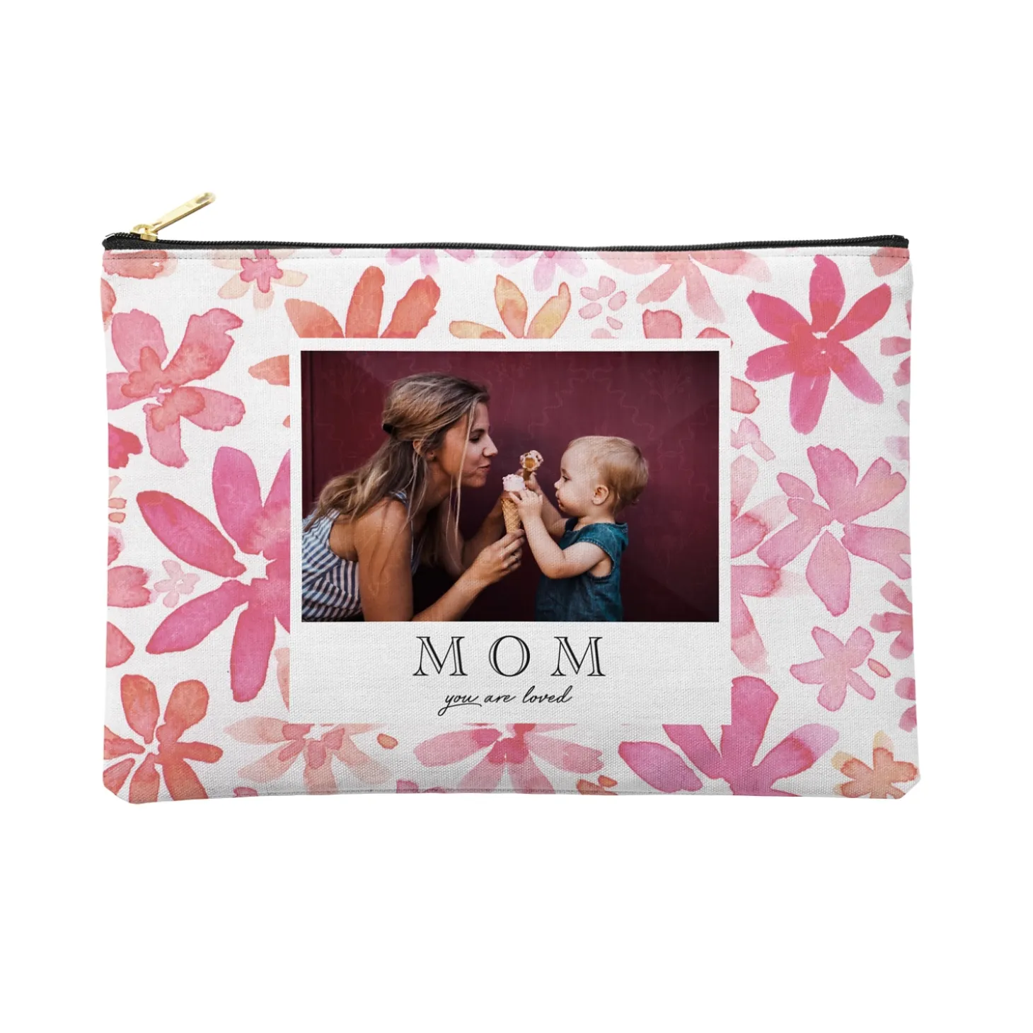 You Are Loved Photo Zipper Pouch
