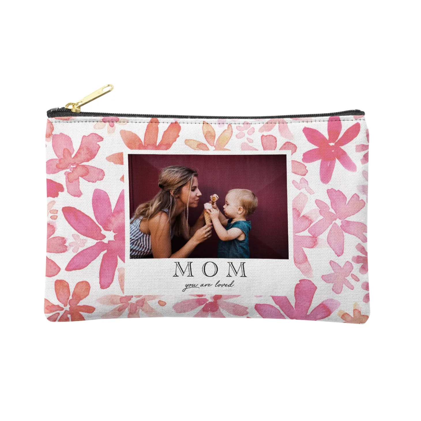 You Are Loved Photo Zipper Pouch