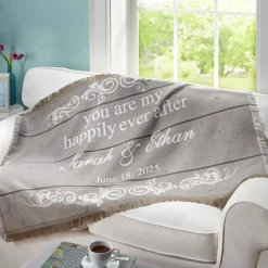 You Are My Happily Ever After Throw