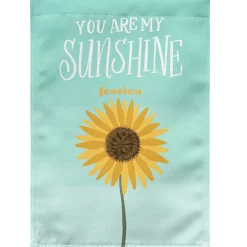 You Are My Sunshine Sunflower Garden Flag