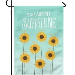 You Are My Sunshine Sunflower Garden Flag