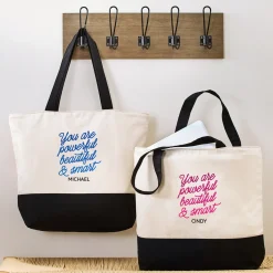 You Are Powerful Zippered Tote Bag