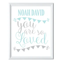 You Are So Loved Baby Framed Print