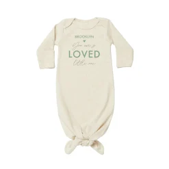 You Are So Loved Baby Knotted Gown