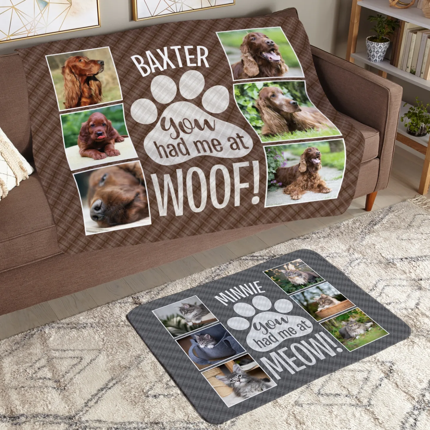 You Had Me At... Photo Pet Blanket