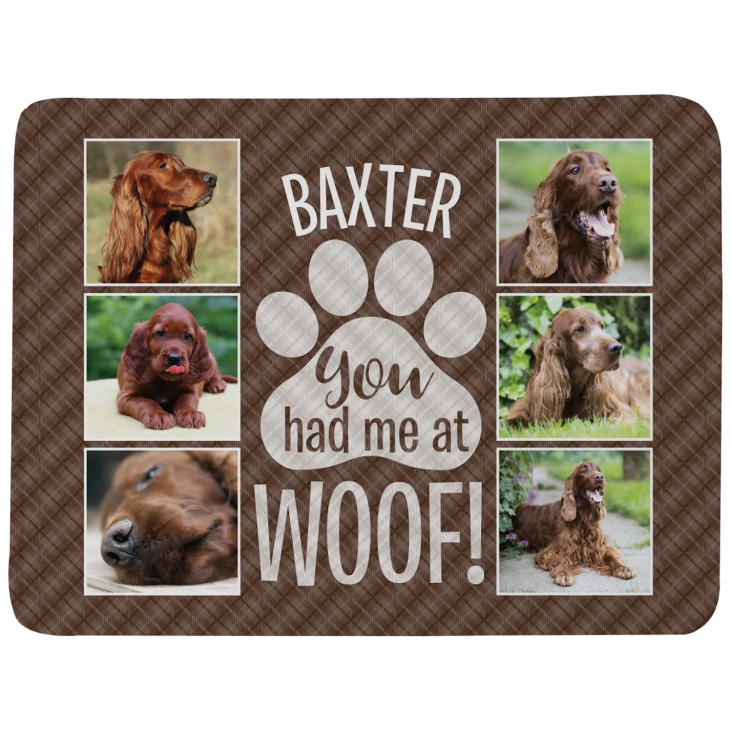 You Had Me At... Photo Pet Blanket
