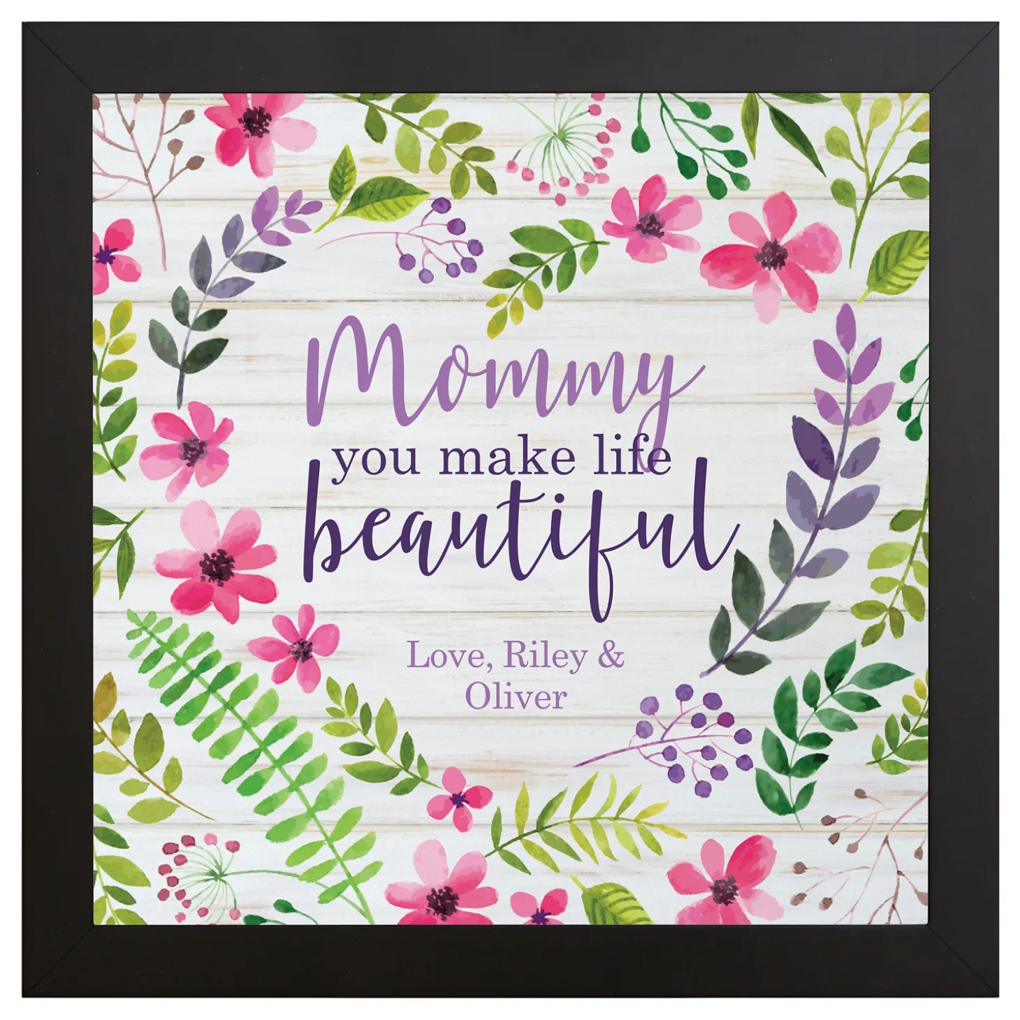 You Make Life Beautiful Canvas