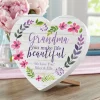 You Make Life Beautiful Wood Heart