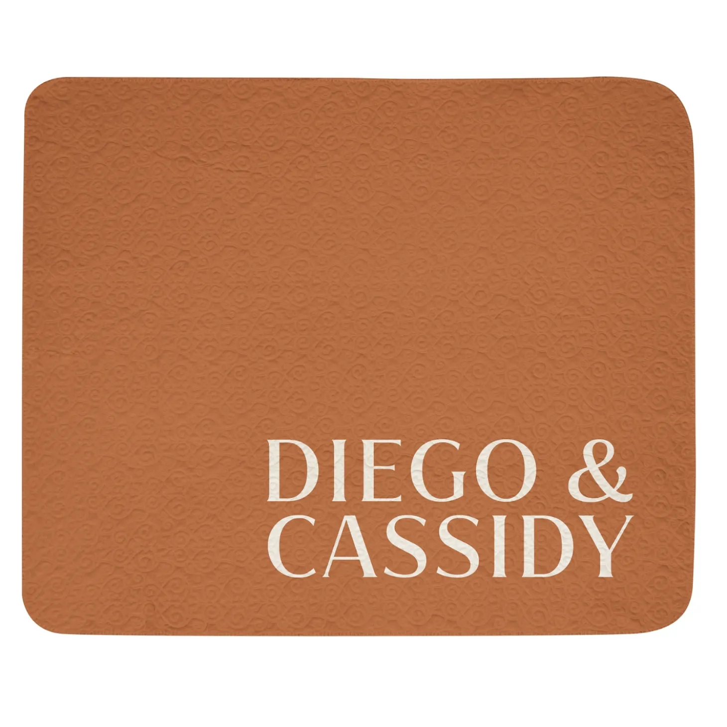 You & Me Quilted Throw