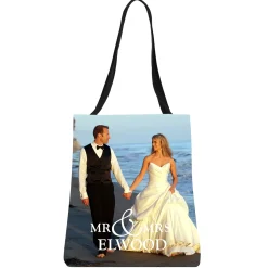 You & Me Wedding Photo Tote