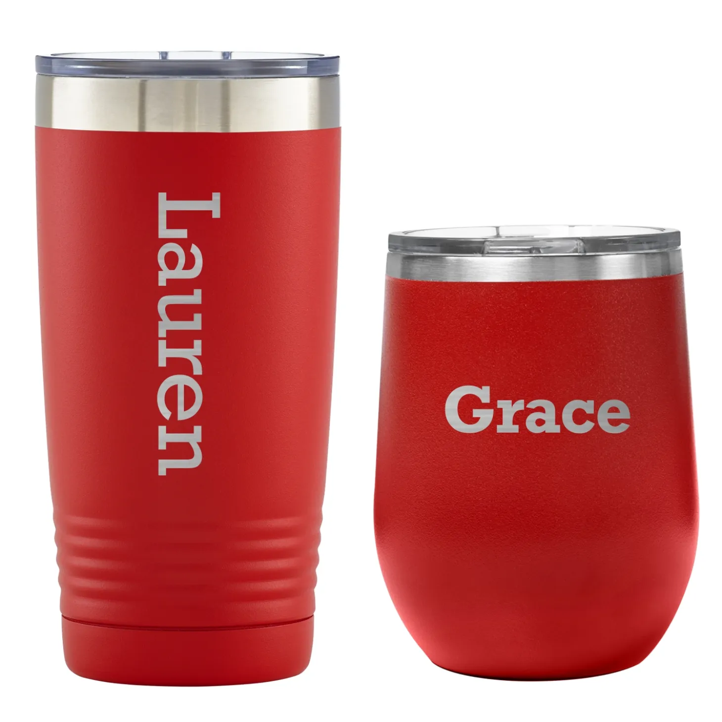 You Name It! Insulated Tumbler Set