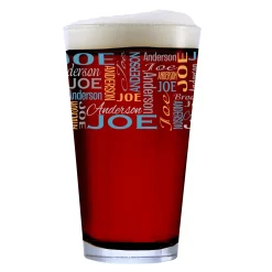 You Name It! Signature Pint Glass