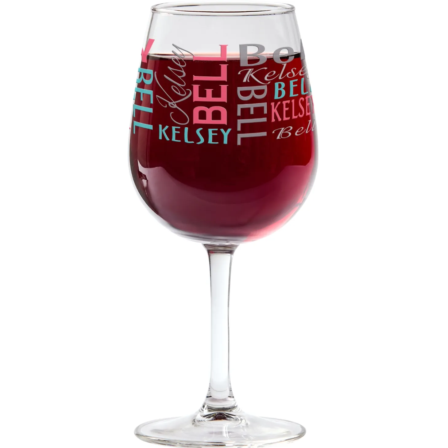 You Name It! Signature Wine Glass