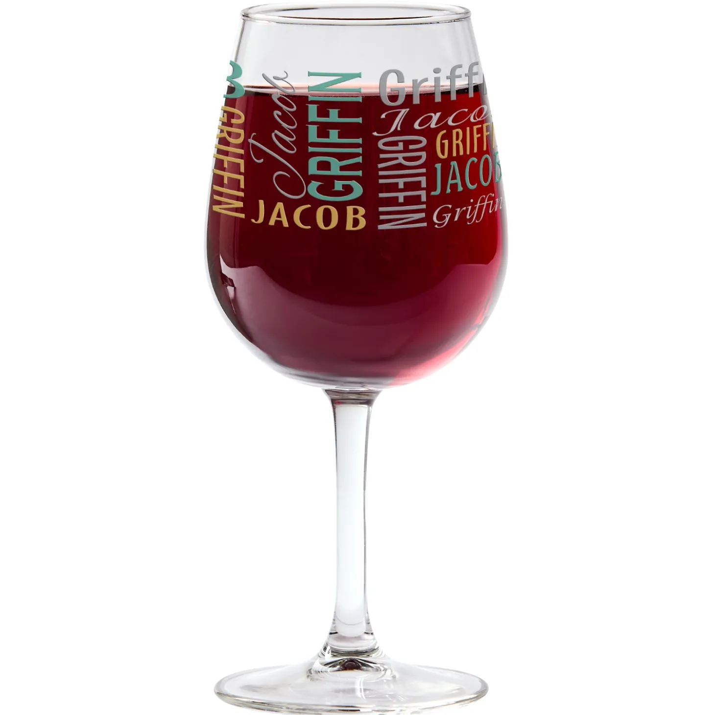 You Name It! Signature Wine Glass