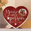 You're My Person Photo Wood Heart