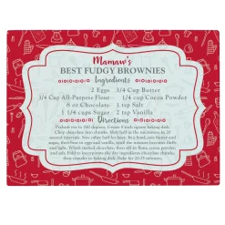 Your Family Recipe Glass Cutting Board