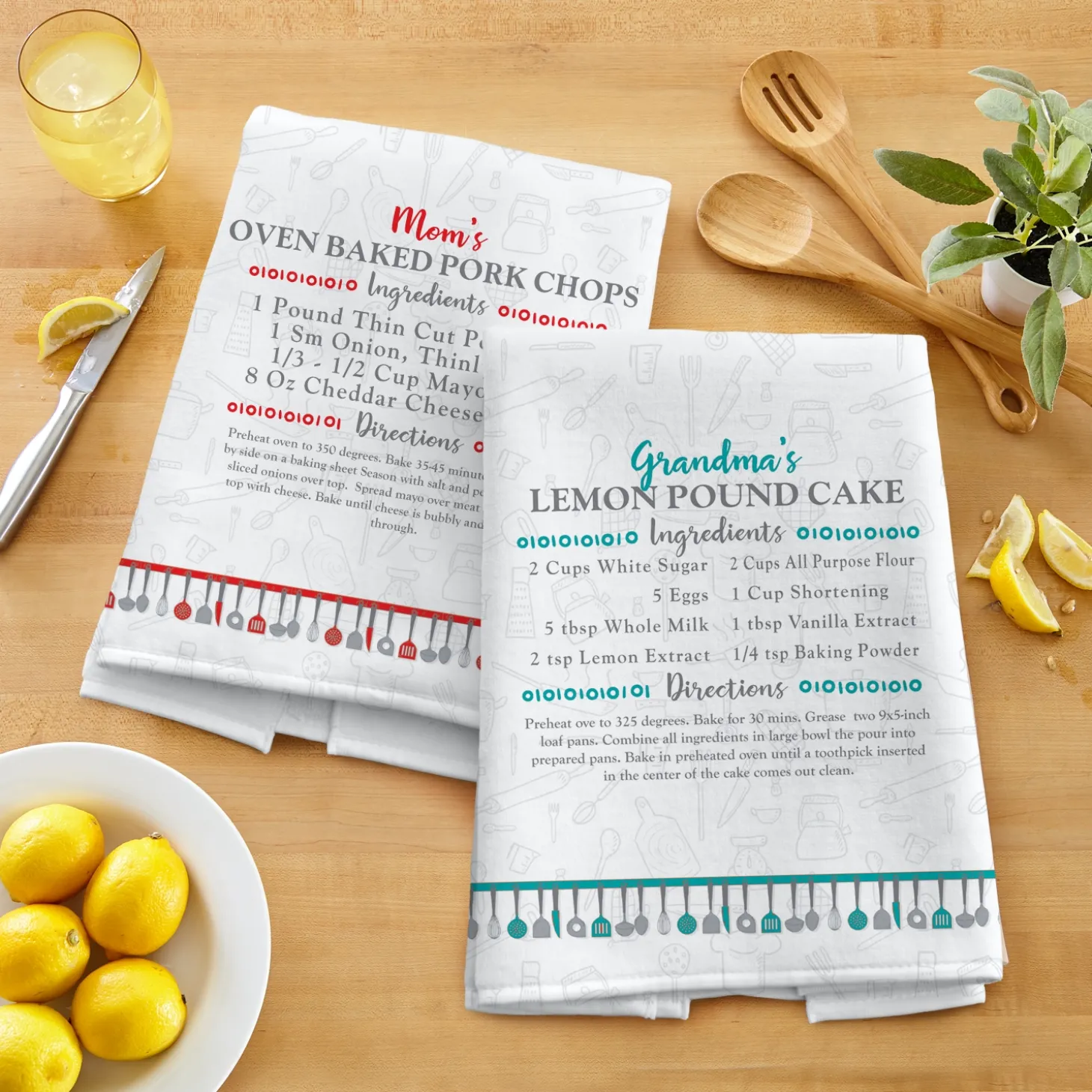 Your Family Recipe Kitchen Towel