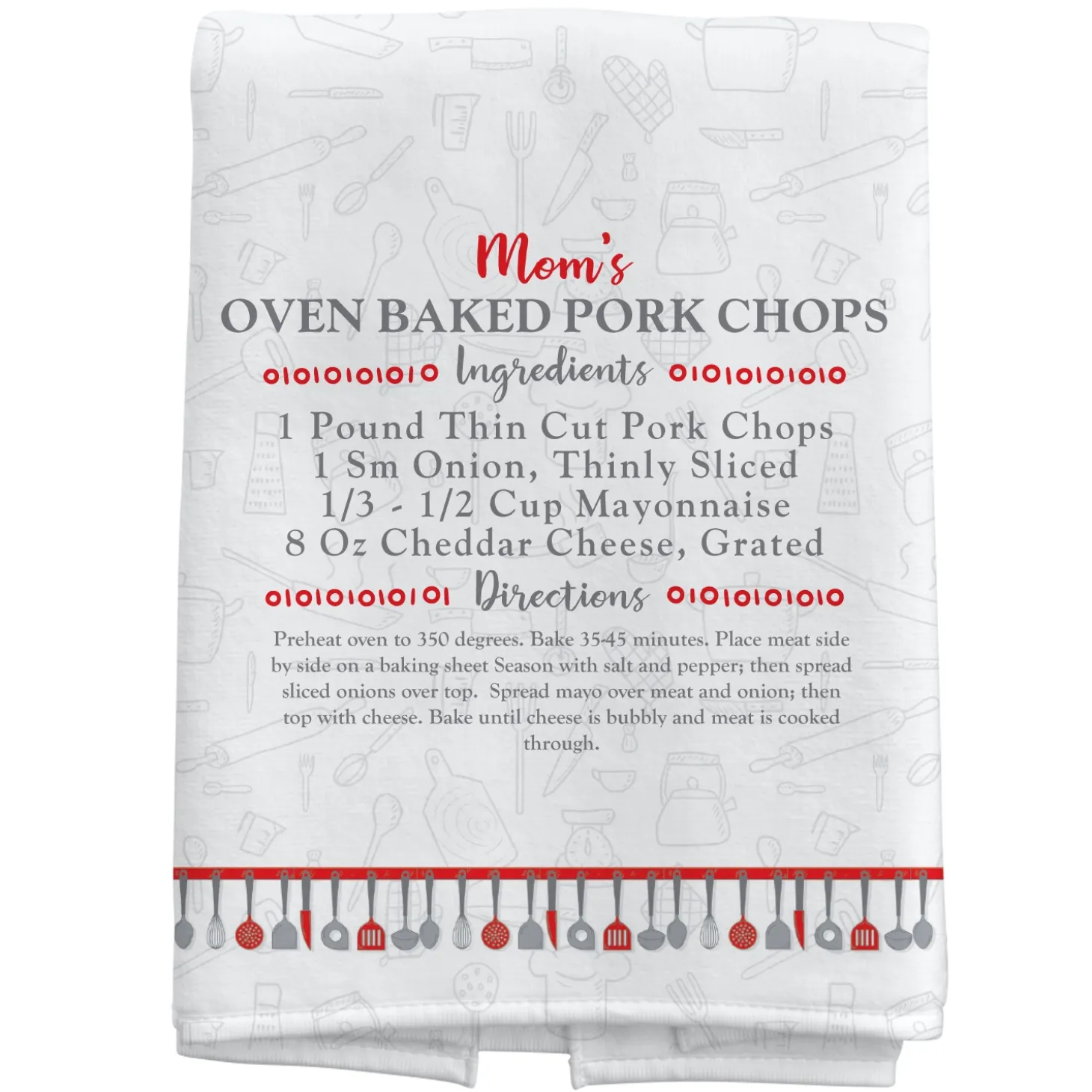 Your Family Recipe Kitchen Towel