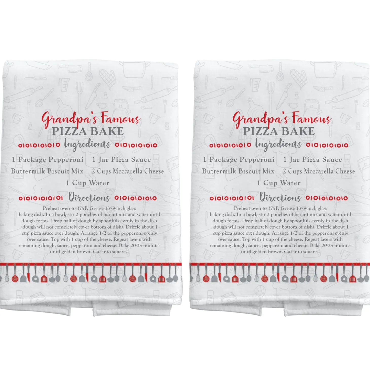 Your Family Recipe Kitchen Towel