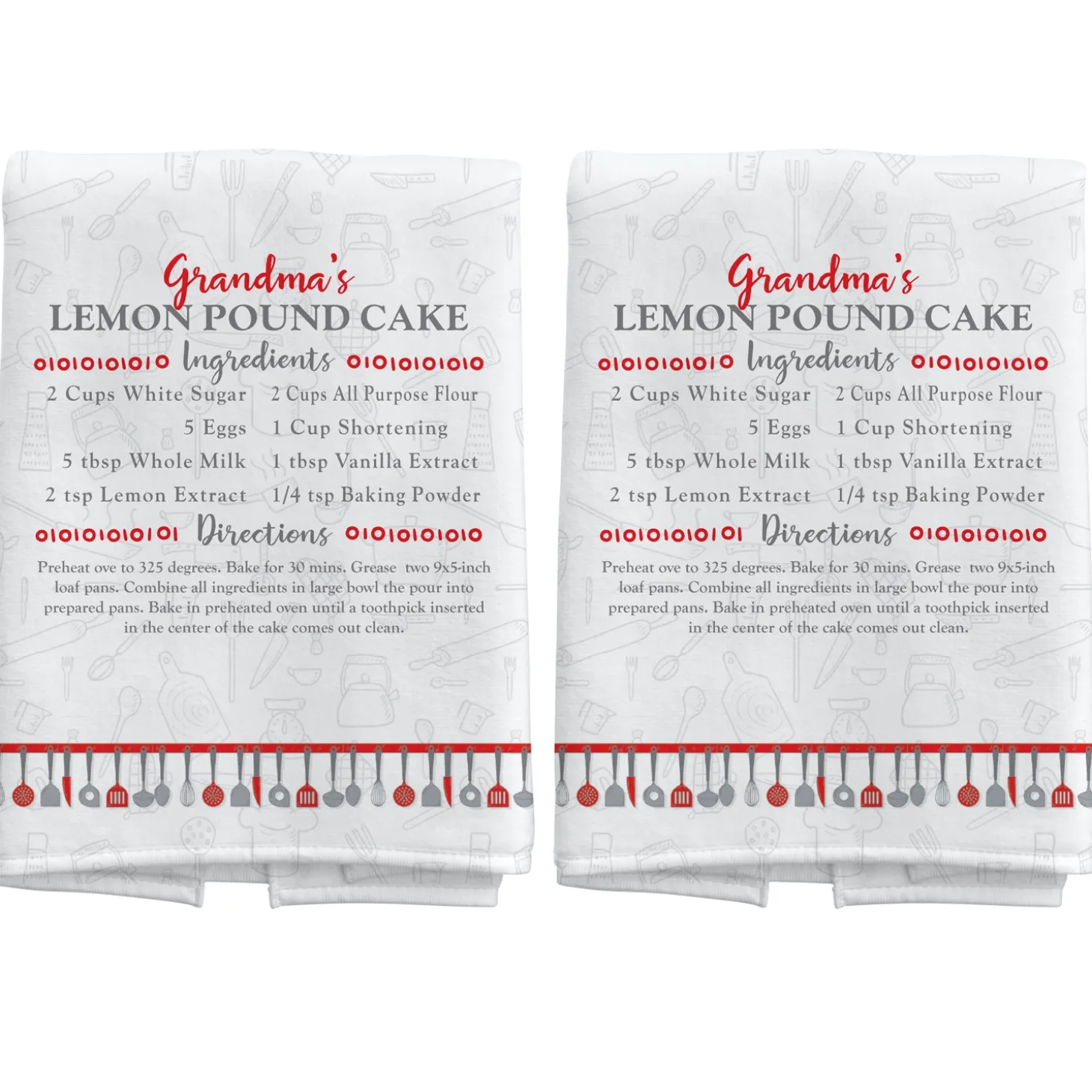 Your Family Recipe Kitchen Towel