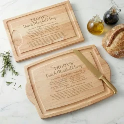 Your Family Recipe Maple Wood Cutting Board
