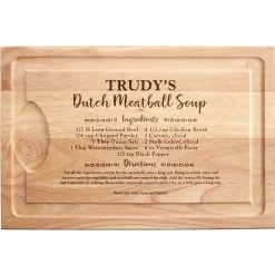 Your Family Recipe Maple Wood Cutting Board