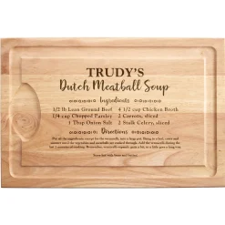 Your Family Recipe Maple Wood Cutting Board