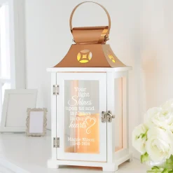 Your Light Shines Bright Memorial Lantern