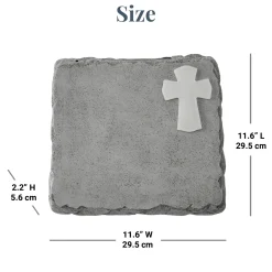 Your Light Shines Memorial Solar Garden Stone