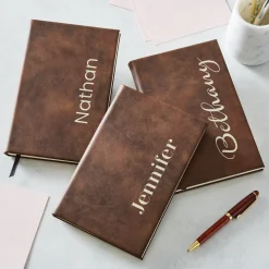 Your Name Leather Journal