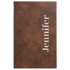 Your Name Leather Journal