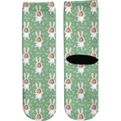 Your Photo Bunnies Socks