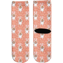Your Photo Bunnies Socks