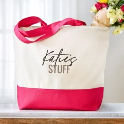 Your Stuff Zippered Tote Bag