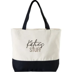 Your Stuff Zippered Tote Bag