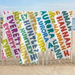Zig Zag Beach Towel