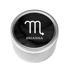 Zodiac Sign Canister Candle